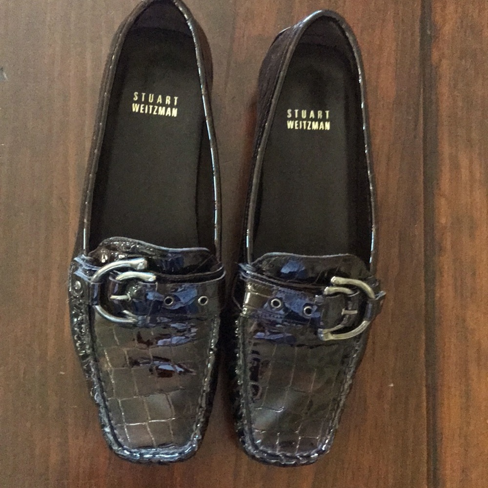 STUART WEITZMAN Leather Loafers